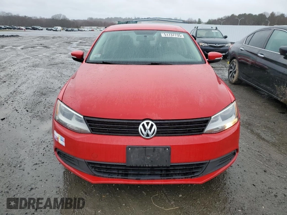 2013 Volkswagen Jetta Sedan SE with VIN 3VWDP7AJXDM376282, listed as a Copart auction lot 51737735 with 154,474 mi miles and Clean Title. Bid and sale history available at carsss.com. Image 5.