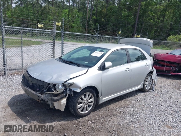 2009 Toyota Corolla with VIN 2T1BU40E19C132218, listed as a IAAI auction lot 41937374 with 137,137 mi miles. Bid and sale history available at carsss.com. Image 18.