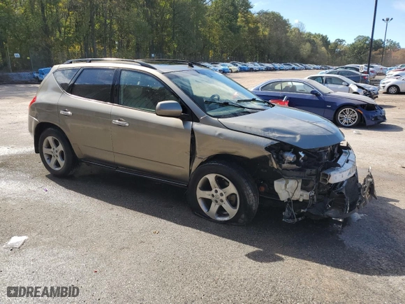 2003 Nissan Murano SL with VIN JN8AZ08T33W117442, listed as a Copart auction lot 74665824 with 177,858 mi miles and Salvage Title. Bid and sale history available at carsss.com. Image 4.