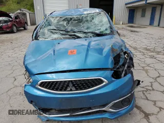 2019 Mitsubishi Mirage ES z VIN ML32A3HJ6KH009992, wystawiony jako Copart lot #55394765 z przebiegiem 26 158 mil mil oraz Szkoda całkowita • Salvage title. Historia ofert i sprzedaży dostępna na DreamBid. Obrazek 5.