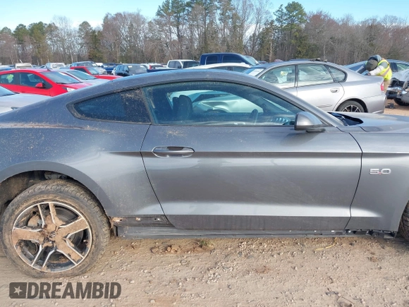 2021 Ford Mustang GT with VIN 1FA6P8CF9M5153818, listed as a IAAI auction lot 41663823 with 31,806 mi miles. Bid and sale history available at carsss.com. Image 13.