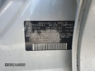 2013 Hyundai Elantra GLS с VIN KMHDH4AE2DU881886, выставлен на аукционе Copart как лот 52781275 с пробегом 64 252 миль миль и Списание • Salvage title. История ставок и продаж доступна на DreamBid. Изображение 14.