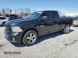 2016 Ram 1500 Express z VIN 1C6RR6FT2GS293407, wystawiony jako Copart lot #49226715 z przebiegiem 188 502 mil mil oraz Szkoda całkowita • Salvage title. Historia ofert i sprzedaży dostępna na DreamBid. Obrazek 1.