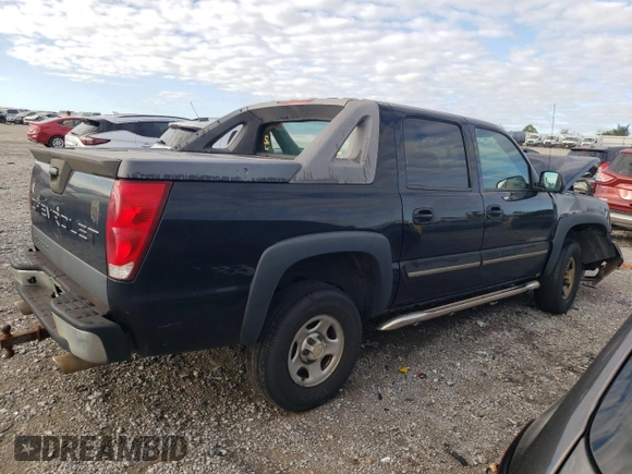 2004 Chevrolet Avalanche Z66 with VIN 3GNEC12TX4G321479, listed as a Copart auction lot 73384064 with Not provided miles and Salvage title. Bid and sale history available at DreamBid. Image 3.
