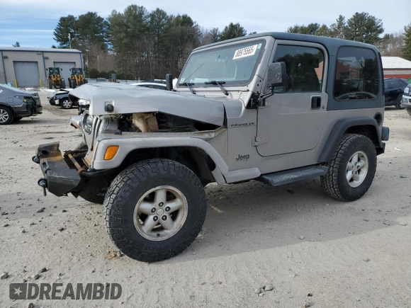 2001 Jeep Wrangler SE with VIN 1J4FA29P81P376340, listed as a Copart auction lot 88975565 with 164,257 mi miles and Clean Title. Bid and sale history available at carsss.com. Image 1.