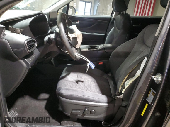 2022 Hyundai Santa Fe SEL with VIN 5NMS6DAJ7NH404992, listed as a Copart auction lot 48791045 with 0 mi miles and Salvage Title. Bid and sale history available at carsss.com. Image 7.