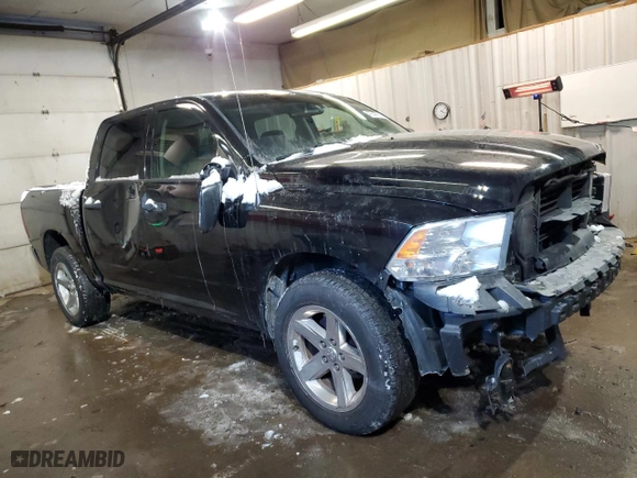2014 Ram 1500 Express with VIN 1C6RR7KT4ES418965, listed as a Copart auction lot 43542955 with 167,514 mi miles and Salvage Title. Bid and sale history available at carsss.com. Image 4.
