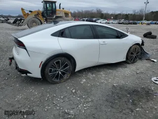 2024 Toyota Prius LE with VIN JTDACAAU6R3018808, listed as a Copart auction lot 43353775 with 23,287 mi miles and Salvage Title. Bid and sale history available at carsss.com. Image 3.