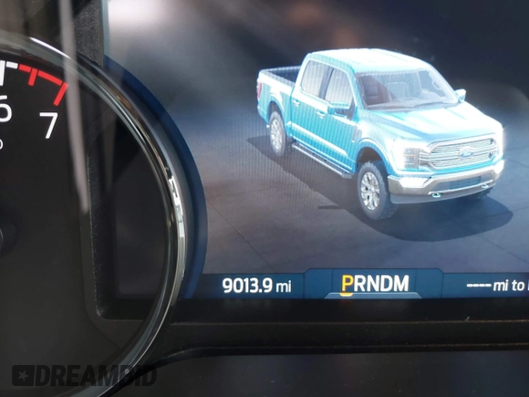 2023 Ford F-150 XL with VIN 1FTFW1ED4PFB18358, listed as a IAAI auction lot 39921708 with 9,013 mi miles. Bid and sale history available at carsss.com. Image 7.