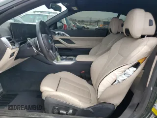 2024 BMW 4 Series M440i with VIN WBA53AT02RCN29473, listed as a Copart auction lot 72592014 with 4,930 mi miles and Salvage Title. Bid and sale history available at carsss.com. Image 7.