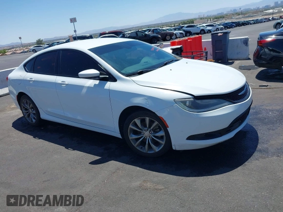 2015 Chrysler 200 S with VIN 1C3CCCBB2FN587211, listed as a IAAI auction lot 42531407 with 151,824 mi miles and . Bid and sale history available at DreamBid. Image 1.