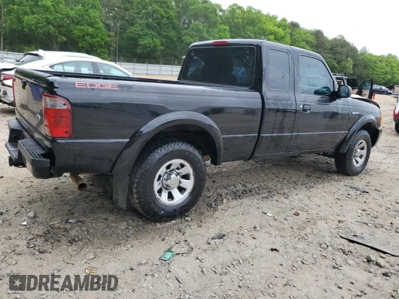 2005 Ford Ranger XL with VIN 1FTYR14U05PA04687, listed as a Copart auction lot 53953025 with 97,792 mi miles and Salvage title. Bid and sale history available at DreamBid. Image 3.