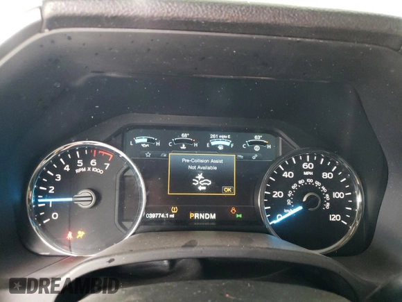 2019 Ford F-150 XL with VIN 1FTMF1C50KKF28996, listed as a Copart auction lot 53353825 with 39,774 mi miles and Salvage Title. Bid and sale history available at carsss.com. Image 9.