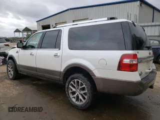 2017 Ford Expedition EL XLT with VIN 1FMJK1HT9HEA80749, listed as a Copart auction lot 49049784 with 0 mi miles and Salvage Title. Bid and sale history available at carsss.com. Image 2.