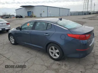 2015 Kia Optima LX with VIN KNAGM4A77F5593841, listed as a Copart auction lot 51691115 with 104,757 mi miles and Clean Title. Bid and sale history available at carsss.com. Image 2.