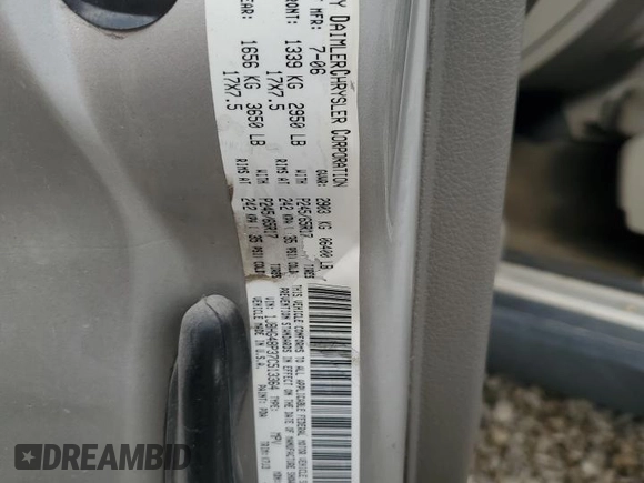 2007 Jeep Commander Sport с VIN 1J8HG48P37C513364, выставлен на аукционе Copart как лот 84494664 с пробегом Не указан миль и Списание • Salvage title. История ставок и продаж доступна на DreamBid. Изображение 16.