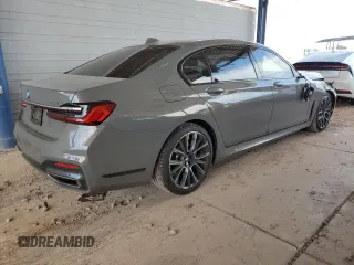 2020 BMW 7 Series 740i xDrive с VIN WBA7T4C07LGF97250, выставлен на аукционе Copart как лот 57860665 с пробегом 75 801 миль миль и Списание • Salvage title. История ставок и продаж доступна на DreamBid. Изображение 3.