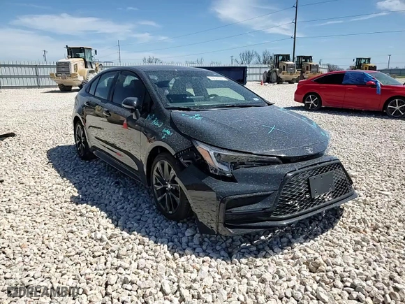 2024 Toyota Corolla SE with VIN 5YFS4MCE9RP211423, listed as a Copart auction lot 49049365 with 12,222 mi miles and Salvage Title. Bid and sale history available at carsss.com. Image 10.