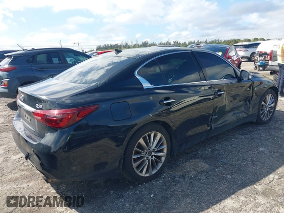 2019 Infiniti Q50 Luxe с VIN JN1EV7AP6KM515093, выставлен на аукционе IAAI как лот 41665582 с пробегом 88 257 миль миль и . История ставок и продаж доступна на DreamBid. Изображение 4.