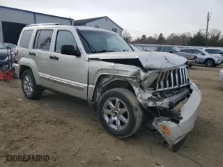 2009 Jeep Liberty Limited with VIN 1J8GN58K39W507318, listed as a Copart auction lot 80220504 with 222,541 mi miles and Salvage Title. Bid and sale history available at carsss.com. Image 4.