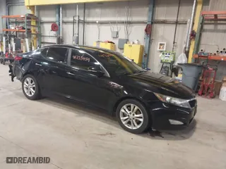 2013 Kia Optima EX with VIN 5XXGN4A77DG257728, listed as a IAAI auction lot 41735459 with 262,740 mi miles. Bid and sale history available at carsss.com. Image 1.
