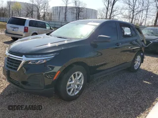 2024 Chevrolet Equinox LS with VIN 3GNAXHEG3RL213987, listed as a Copart auction lot 52985665 with Not Provided miles and Salvage Title. Bid and sale history available at DreamBid. Image 1.