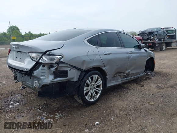 2015 Chrysler 200 Limited with VIN 1C3CCCAB1FN539569, listed as a IAAI auction lot 42138614 with 244,382 mi miles and . Bid and sale history available at DreamBid. Image 4.