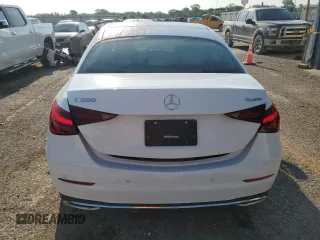 2023 Mercedes-Benz C 300 with VIN W1KAF4HB6PR132188, listed as a Copart auction lot 59950745 with Not provided miles and Salvage title. Bid and sale history available at DreamBid. Image 6.