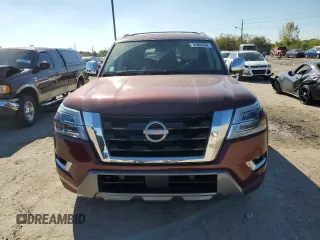 2023 Nissan Armada Platinum z VIN JN8AY2DB8P9830319, wystawiony jako Copart lot #76364214 z przebiegiem 39 534 mil mil oraz Szkoda całkowita • Salvage title. Historia ofert i sprzedaży dostępna na DreamBid. Obrazek 5.