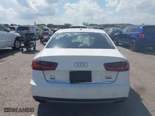 2016 Audi A6 3.0T Premium Plus with VIN WAUFGAFC9GN003664, listed as a IAAI auction lot 41890962 with 100,485 mi miles. Bid and sale history available at carsss.com. Image 16.