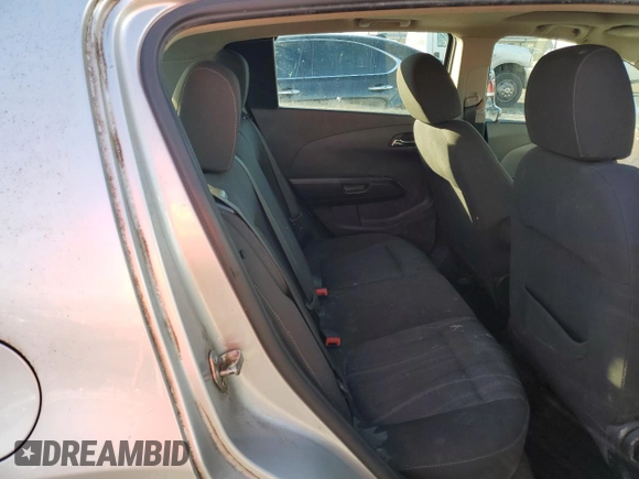 2014 Chevrolet Sonic LT with VIN 1G1JC6SB2E4175680, listed as a Copart auction lot 44746565 with 137,570 mi miles and Salvage Title. Bid and sale history available at carsss.com. Image 10.
