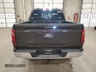 2024 Ford F-150 XLT with VIN 1FTFW3LDXRFA84668, listed as a Copart auction lot 54845505 with 7,068 mi miles and Salvage Title. Bid and sale history available at carsss.com. Image 6.