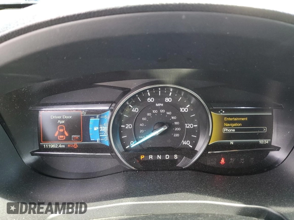 2017 Ford Explorer XLT z VIN 1FM5K8D84HGD52317, wystawiony jako Copart lot #58200565 z przebiegiem 111 962 mil mil oraz Szkoda całkowita • Salvage title. Historia ofert i sprzedaży dostępna na DreamBid. Obrazek 9.
