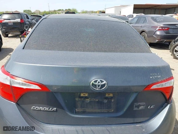 2016 Toyota Corolla L with VIN 5YFBURHE3GP387029, listed as a IAAI auction lot 41833535 with 92,971 mi miles. Bid and sale history available at carsss.com. Image 16.