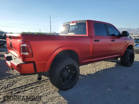 2021 Ram 2500 Laramie with VIN 3C6UR5FL6MG594415, listed as a Copart auction lot 75333454 with 63,082 mi miles and Salvage Title. Bid and sale history available at carsss.com. Image 3.