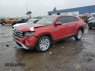 2021 Volkswagen Atlas SE with VIN 1V2KC2CA3MC204438, listed as a Copart auction lot 56788705 with 46,734 mi miles and Clean title. Bid and sale history available at DreamBid. Image 1.