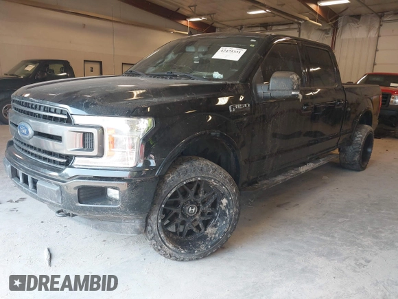 2018 Ford F-150 XL with VIN 1FTFW1EG2JFA92473, listed as a IAAI auction lot 42475331 with 188,820 mi miles and . Bid and sale history available at DreamBid. Image 17.