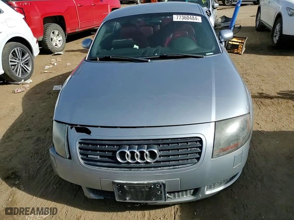 2002 Audi TT ALMS Edition with VIN TRUWT28N121027160, listed as a Copart auction lot 77360484 with 207,734 mi miles and Salvage Title. Bid and sale history available at carsss.com. Image 11.