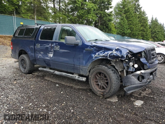 2008 Ford F-150 XLT z VIN 1FTPW14V58FC29503, wystawiony jako Copart lot #61411085 z przebiegiem 141 079 mil mil oraz Szkoda całkowita • Salvage title. Historia ofert i sprzedaży dostępna na DreamBid. Obrazek 4.