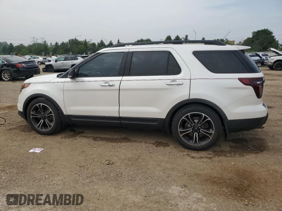 2014 Ford Explorer Sport with VIN 1FM5K8GT6EGC45569, listed as a Copart auction lot 59731185 with 98,838 mi miles and Salvage title. Bid and sale history available at DreamBid. Image 2.