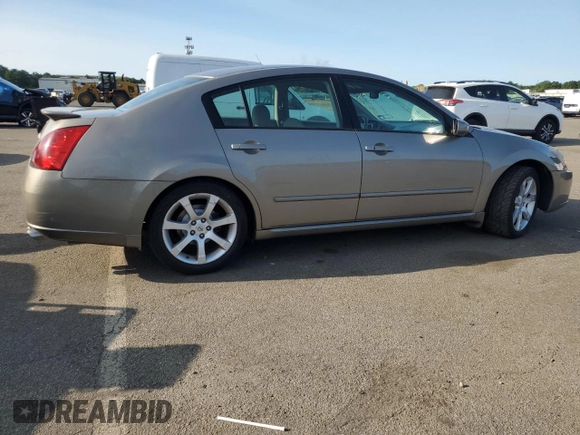 2008 Nissan Maxima 3.5 SE with VIN 1N4BA41E08C836320, listed as a Copart auction lot 68231284 with 142,370 mi miles and Salvage Title. Bid and sale history available at carsss.com. Image 3.