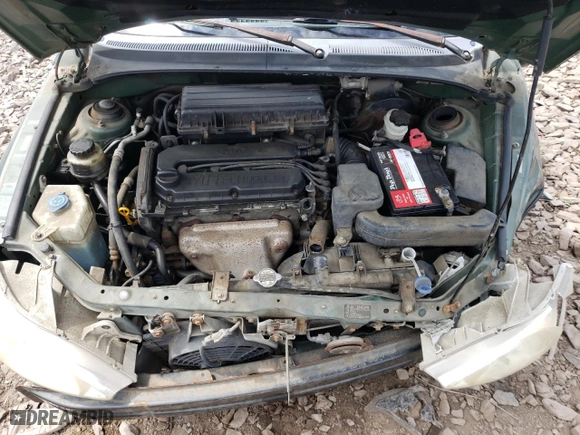 2002 Kia Rio with VIN KNADC123726158130, listed as a Copart auction lot 59104584 with 60,553 mi miles and Salvage Title. Bid and sale history available at carsss.com. Image 13.