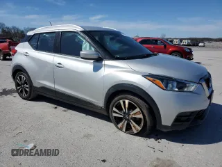 2020 Nissan Kicks SV with VIN 3N1CP5CV6LL490726, listed as a Copart auction lot 49551945 with 116,910 mi miles and Salvage Title. Bid and sale history available at DreamBid. Image 4.