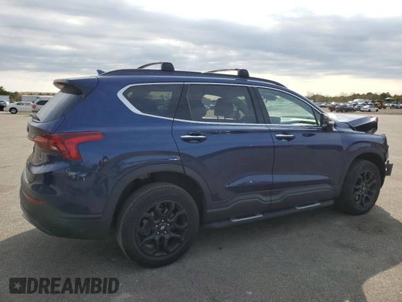 2022 Hyundai Santa Fe XRT with VIN 5NMS6DAJ1NH428625, listed as a Copart auction lot 48947505 with 50,401 mi miles and Salvage Title. Bid and sale history available at carsss.com. Image 3.