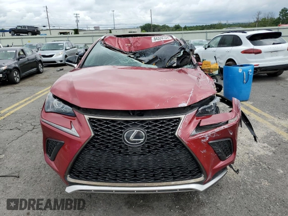 2019 Lexus NX 300 with VIN JTJBARBZ7K2194925, listed as a Copart auction lot 78596774 with Not provided miles and Salvage title. Bid and sale history available at DreamBid. Image 10.