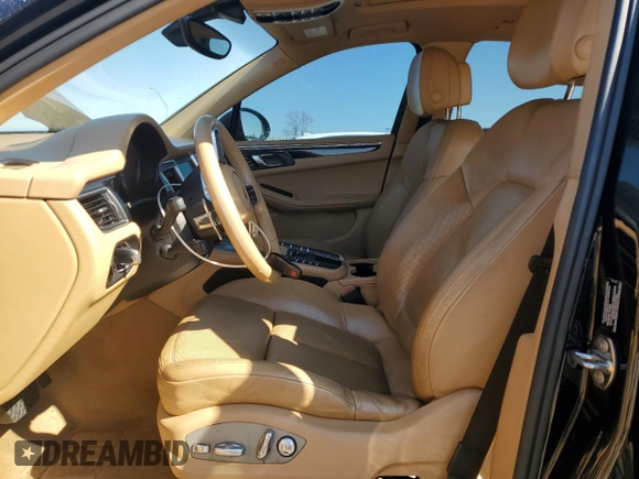 2015 Porsche Macan S with VIN WP1AB2A50FLB62561, listed as a Copart auction lot 46398925 with 90,180 mi miles and Salvage Title. Bid and sale history available at carsss.com. Image 7.