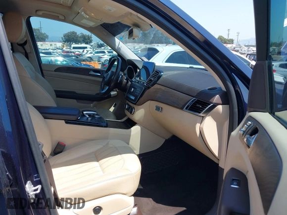2017 Mercedes-Benz GLS 450 with VIN 4JGDF6EE7HA776876, listed as a IAAI auction lot 42355522 with 130,226 mi miles and . Bid and sale history available at DreamBid. Image 5.