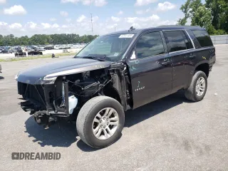 2018 Chevrolet Tahoe LT z VIN 1GNSCBKC2JR253862, wystawiony jako Copart lot #62941455 z przebiegiem 150 490 mil mil oraz Szkoda całkowita • Salvage title. Historia ofert i sprzedaży dostępna na DreamBid. Obrazek 1.