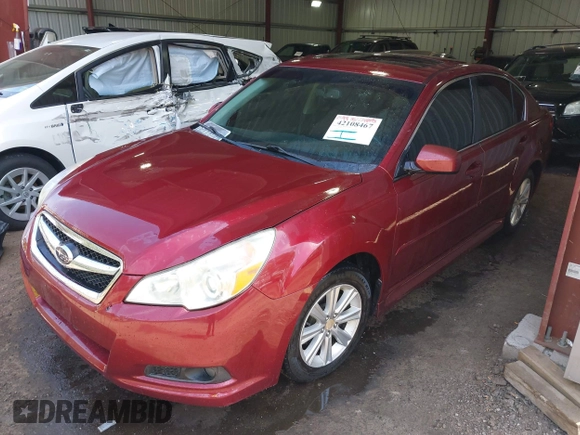 2012 Subaru Legacy 2.5i Premium with VIN 4S3BMBG68C3022740, listed as a IAAI auction lot 42108467 with 175,216 mi miles. Bid and sale history available at carsss.com. Image 17.