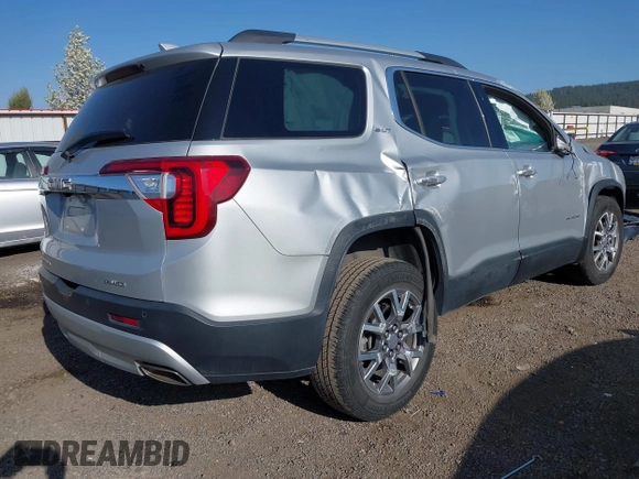 2020 GMC Acadia SLT with VIN 1GKKNULS4LZ166119, listed as a IAAI auction lot 42109378 with 58,921 mi miles and . Bid and sale history available at DreamBid. Image 4.